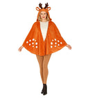 Reindeer  Hooded Poncho 