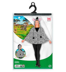 Zebra  Hooded Poncho 