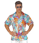 Satin Hawaiian Shirt