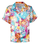 Satin Hawaiian Shirt