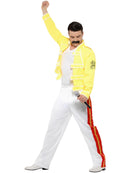 Queen Freddie Mercury Adult Costume Iconic Yellow Jacket White Trousers 3