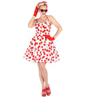The 50S Fashion  Dress With Petticoat 