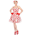 The 50S Fashion  Dress With Petticoat 