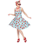 The 50S Fashion  Dress With Petticoat 