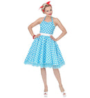 The 50S Fashion  Dress With Petticoat, Belt 