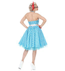 The 50S Fashion  Dress With Petticoat, Belt 