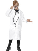 Doctor Scientist Costume Unisex Kids White Lab Coat 5