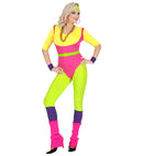 80S Aerobics Instructor  Jumpsuit, Belt, Sweatband, Wristbands 