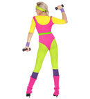80S Aerobics Instructor  Jumpsuit, Belt, Sweatband, Wristbands 