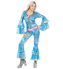 The 70S Disco Style  Jumpsuit, Belt 