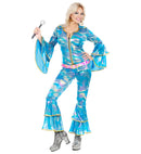 The 70S Disco Style  Jumpsuit, Belt 