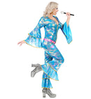 The 70S Disco Style  Jumpsuit, Belt 