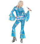 The 70S Disco Style  Jumpsuit, Belt 