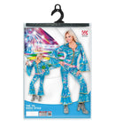 The 70S Disco Style  Jumpsuit, Belt 