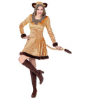 Panther  Hooded Dress 