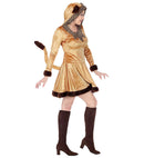 Panther  Hooded Dress 