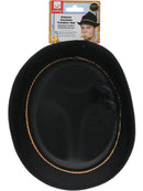 German Trenker Hat Black with Feather Oktoberfest Accessory 3