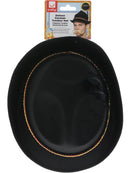 German Trenker Hat Black with Feather Oktoberfest Accessory 3