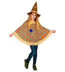 Scarecrow  Poncho, Hat 