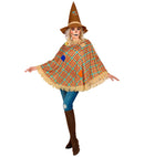 Scarecrow  Poncho, Hat 
