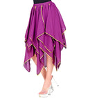 Purple Chiffon Skirt