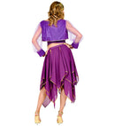 Purple Chiffon Skirt