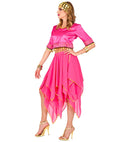 Pink Chiffon Skirt