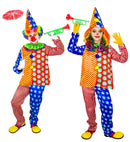 Clown  Coat With Ruff, Pants, Hat 