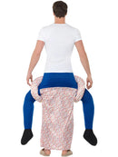 Piggyback Grandma Costume One Piece Suit with Mock Legs 3