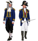 Blue Parade Coat For Man