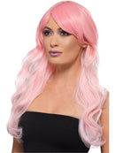 Fashion Ombre Wig Wavy Long Adult Pink Heat Resistant and Styleable Hair 1