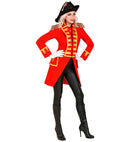 Red Parade Coat For Woman