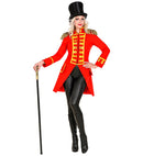 Red Parade Coat For Woman
