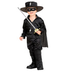 Masked Bandit Hero  Shirt With Cape, Pants With Boot Covers, Belt, Hat, Eyemask 