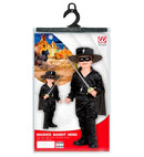 Masked Bandit Hero  Shirt With Cape, Pants With Boot Covers, Belt, Hat, Eyemask 