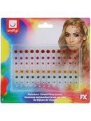Rainbow Jewel Face Gems Sheet of 100 FX Make Up 4