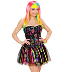 Neon Rainbow Fantasy Girl  Corset, Tutu 