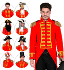 Red Parade Coat For Man