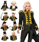 Black Parade Coat For Woman