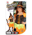 Holographic Sequin Pumpkin Witch  Dress, Hat 