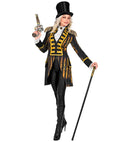 Steampunk Parade Coat For Woman