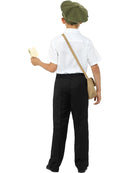 Evacuee Instant Kit Kids Green Hat Brown Bag and Ration Book 3