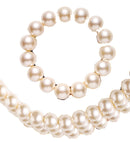 Pearl Choker & Bracelet