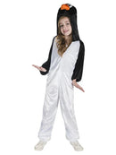 Penguin Costume Kids Dress Up Jumpsuit with Hood 1