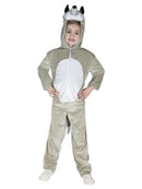 Wolf Costume Kids Dress Up Jumpsuit with Hood 1