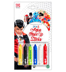 Set Of 6 Aqua Make-Up Sticks With Dispenser - 18 Ml