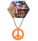 Neon Orange Hippie Necklace