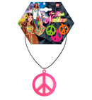 Neon Hippie Necklace 3 Colors Ass.
