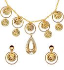 Gipsy Set  Necklace, Earrings 