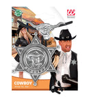 Cowboy Set  String Tie, Star 